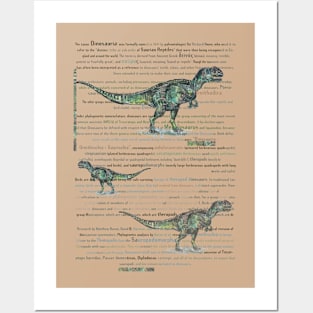 Dinosaurs. Posters and Art